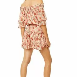 Misa Darla Dress In Poppy Allover