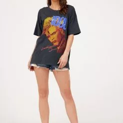 Daydreamer Billy Idol Whiplash Merch Tee