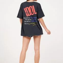Daydreamer Billy Idol Whiplash Merch Tee