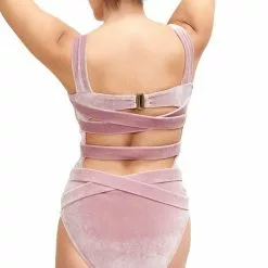 Sauipe Donatella One Piece In Blush Velvet