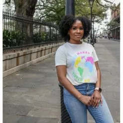 Show Me Your Mumu Thomas Tee World Graphic New