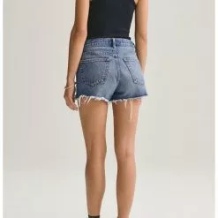 AGOLDE Parker Vintage Cut Off Shorts In Lowkey Sustainable