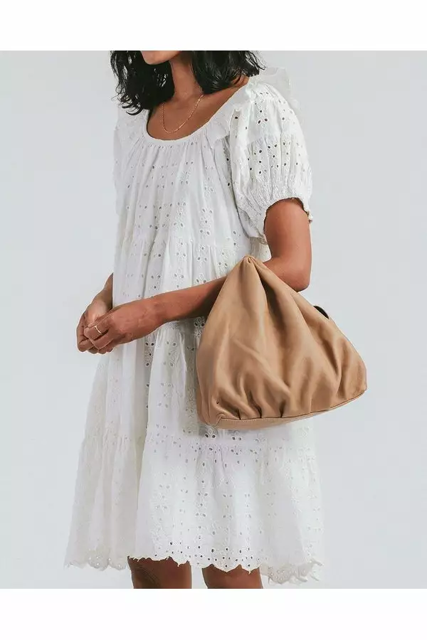 Cleobella Nia Handbag In Nude 2 Cleobella Nia Handbag In Nude