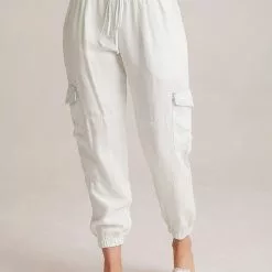 Bella Dahl Utility Cargo Jogger In Sunny Lime Sustainable