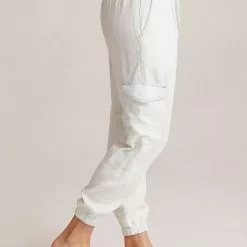 Bella Dahl Utility Cargo Jogger In Sunny Lime Sustainable