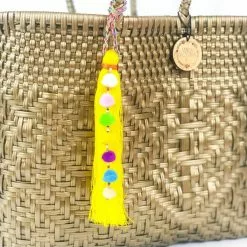 Maria Victoria Yellow Tassel New