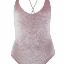 Sauipe Zoe Blush Velvet Swimsuit Sustainable